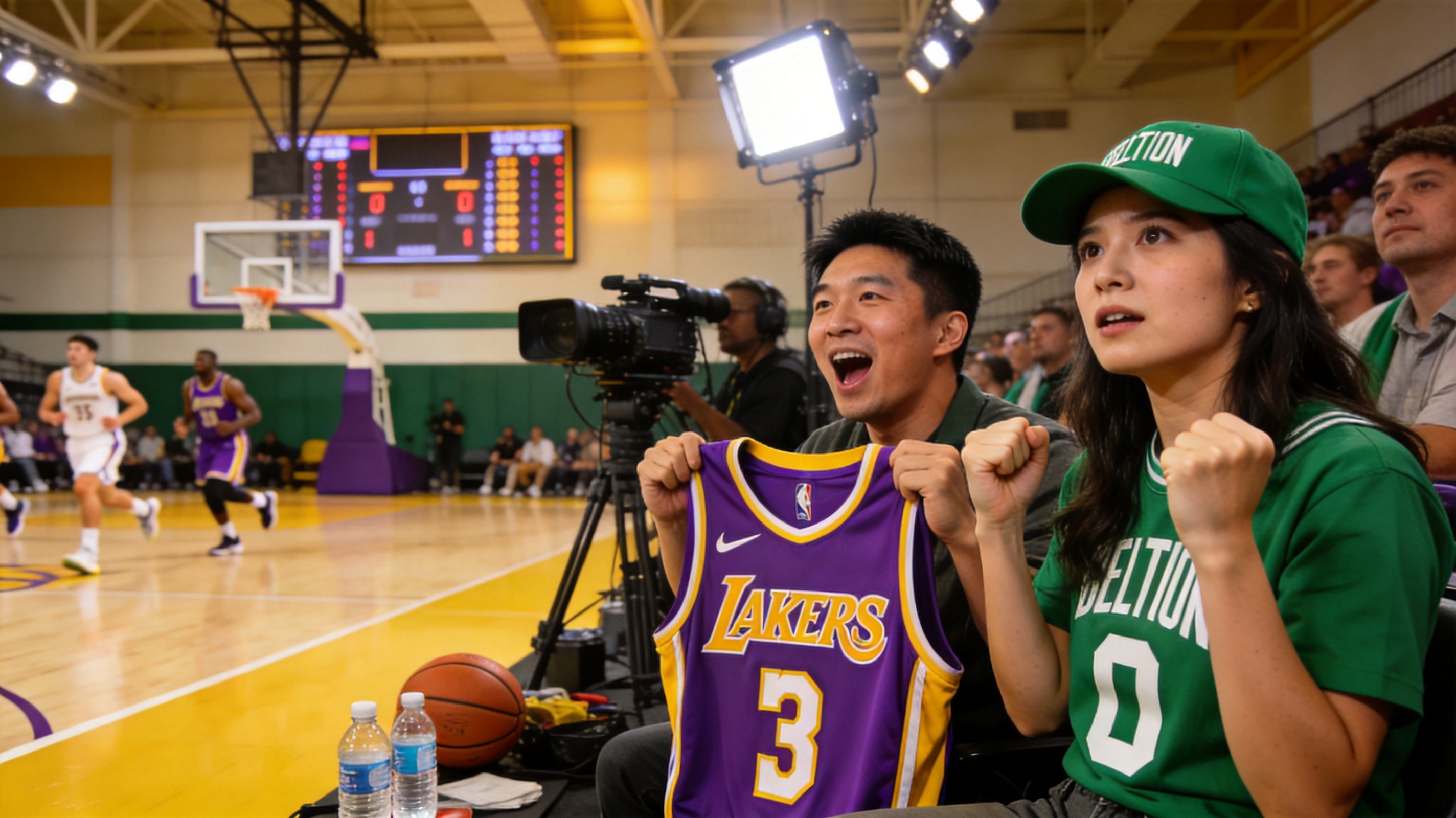 NBA 湖人vs凯尔特人